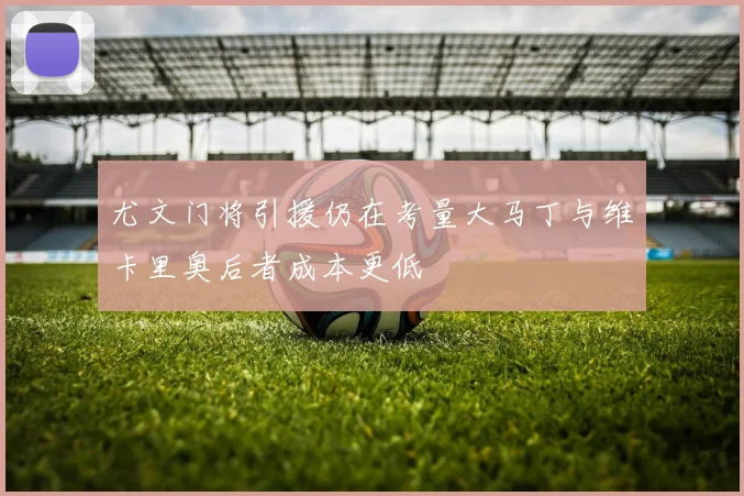 尤文门将引援仍在考量大马丁与维卡里奥后者成本更低